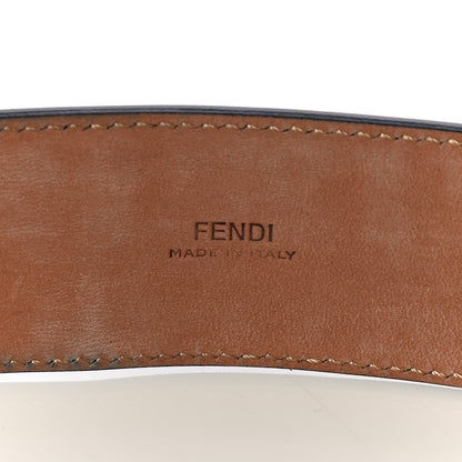 Fendi Calfskin F is Fendi FF 1974 Embossed Belt 90 36 Black 5 of 6