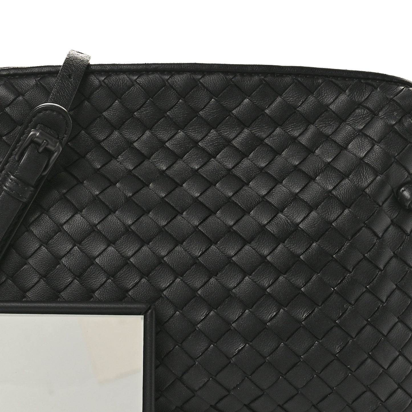 Nappa Intrecciato Nodini Bag Black