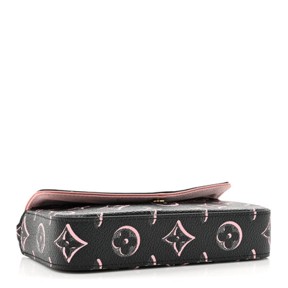 Louis Vuitton Monogram Fall For You Felicie Strap & Go Black 4 of 10