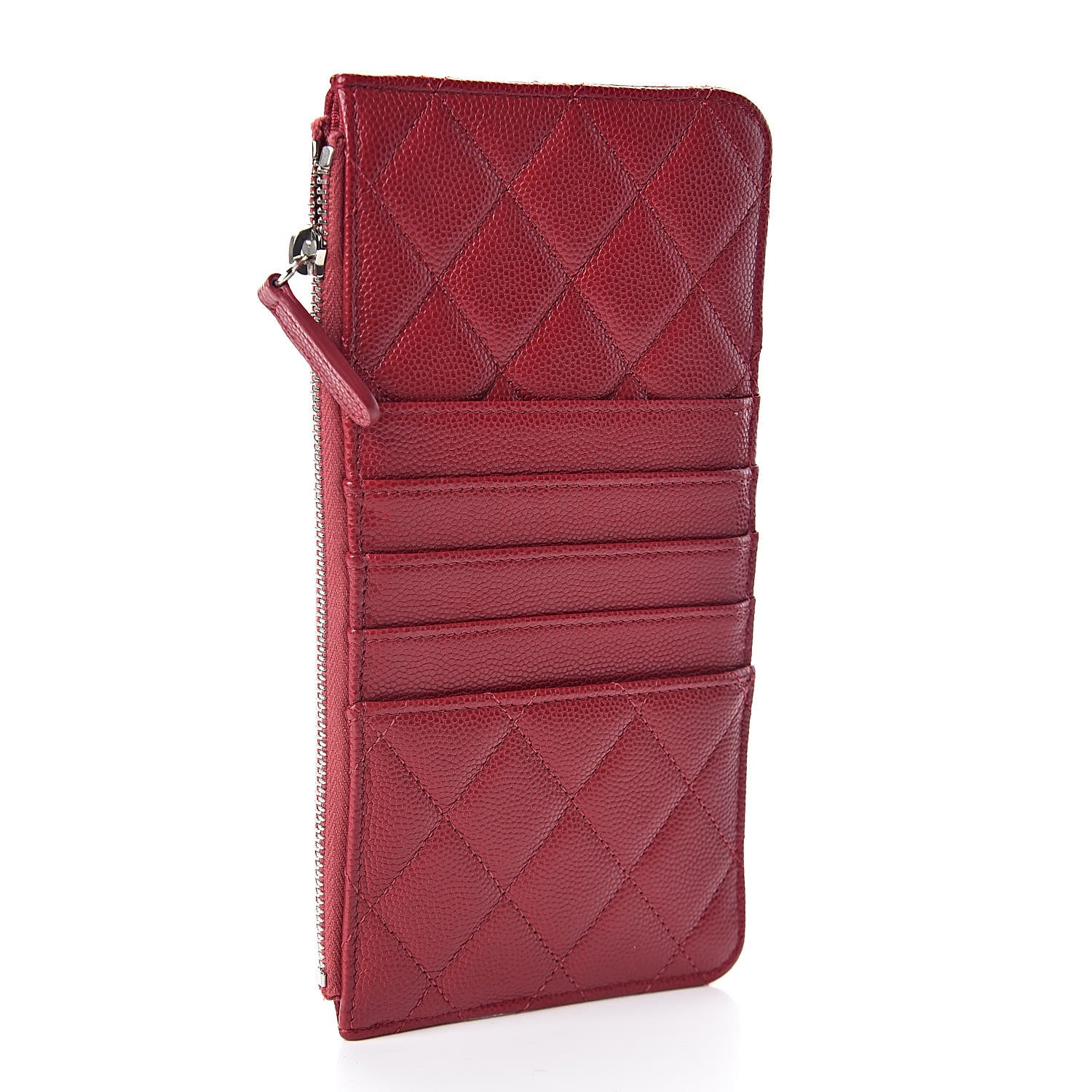 Chanel Caviar Quilted Classic iPhone Pouch Pink 3 of 8