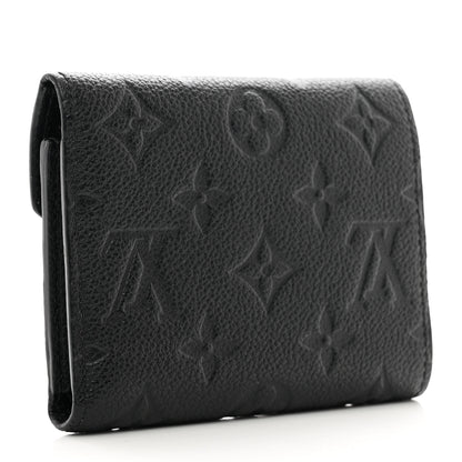 Louis Vuitton Empreinte Victorine Wallet Black 3 of 9