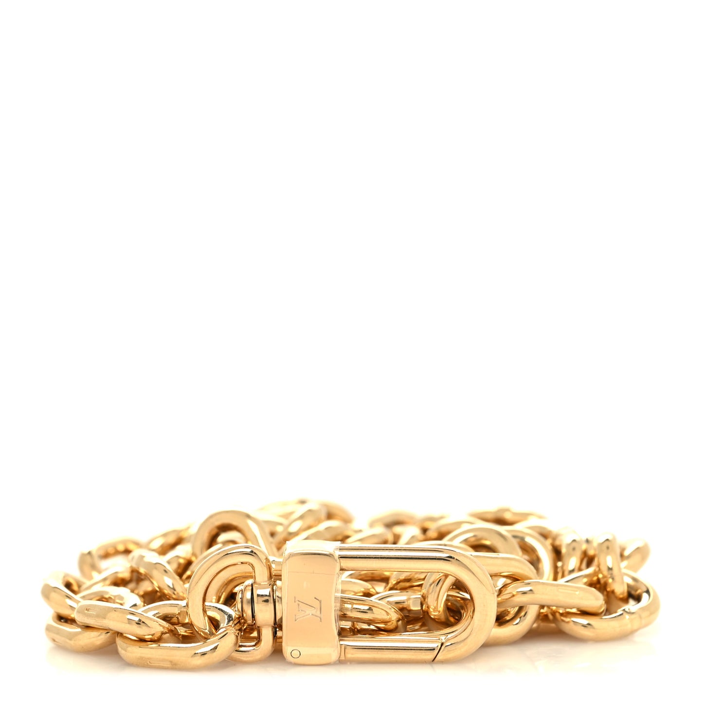 Metal Pochette Accessories Chain Strap Gold