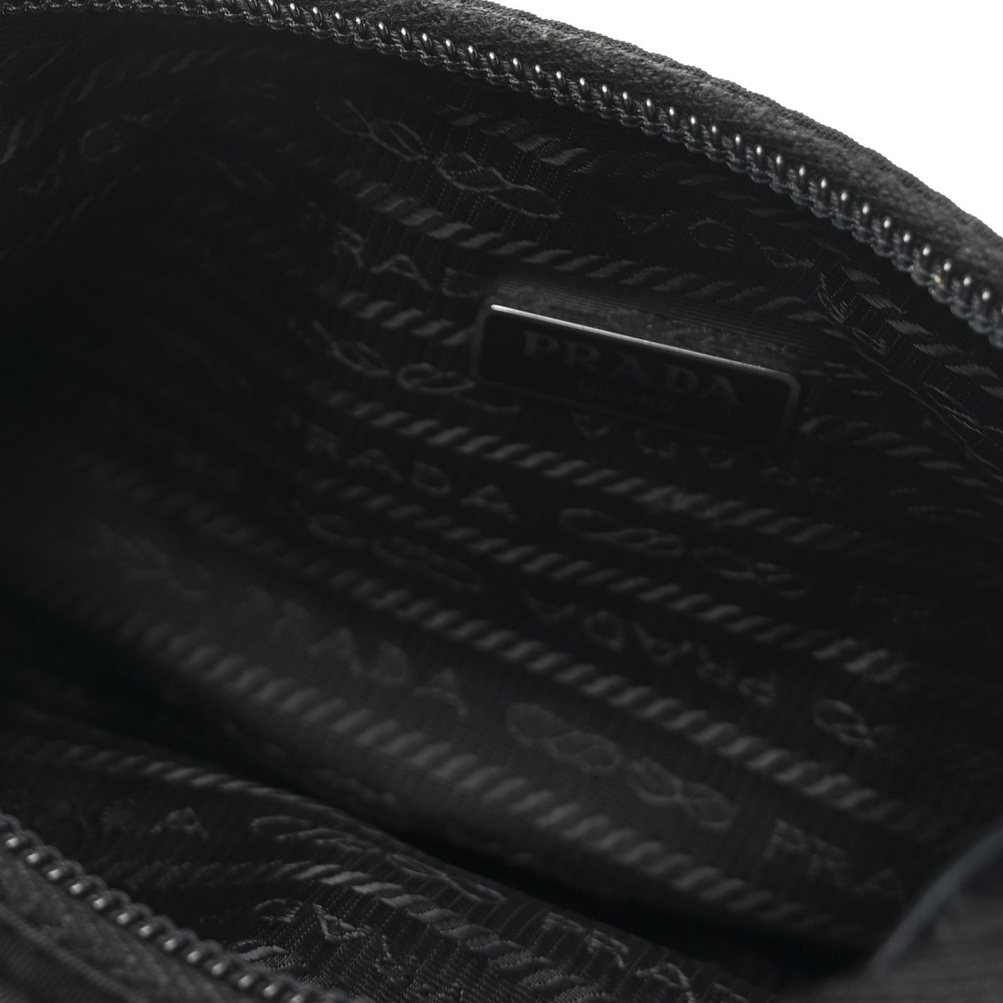 Tessuto Nylon Mini Re-Edition 2000 Bag Black