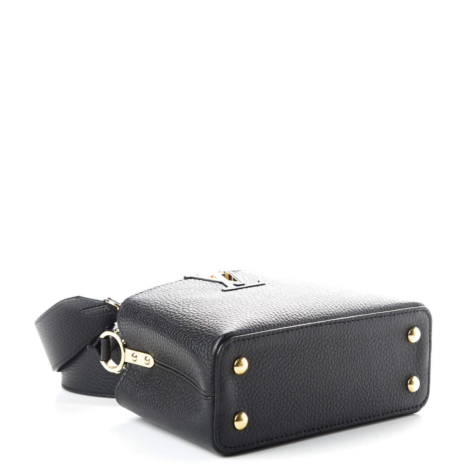 Louis Vuitton Taurillon Mini Capucines Black 5 of 9