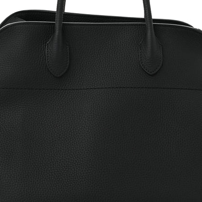 The Row Matte Grained Calfskin Soft Margaux 15 Black 7 of 9
