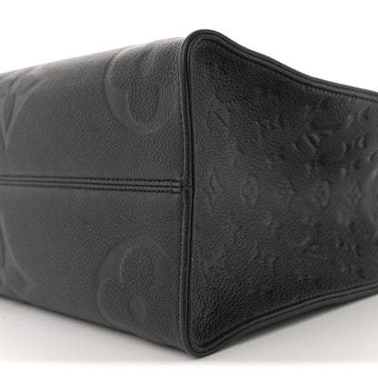 Louis Vuitton Empreinte Monogram Giant Onthego MM Black 9 of 9