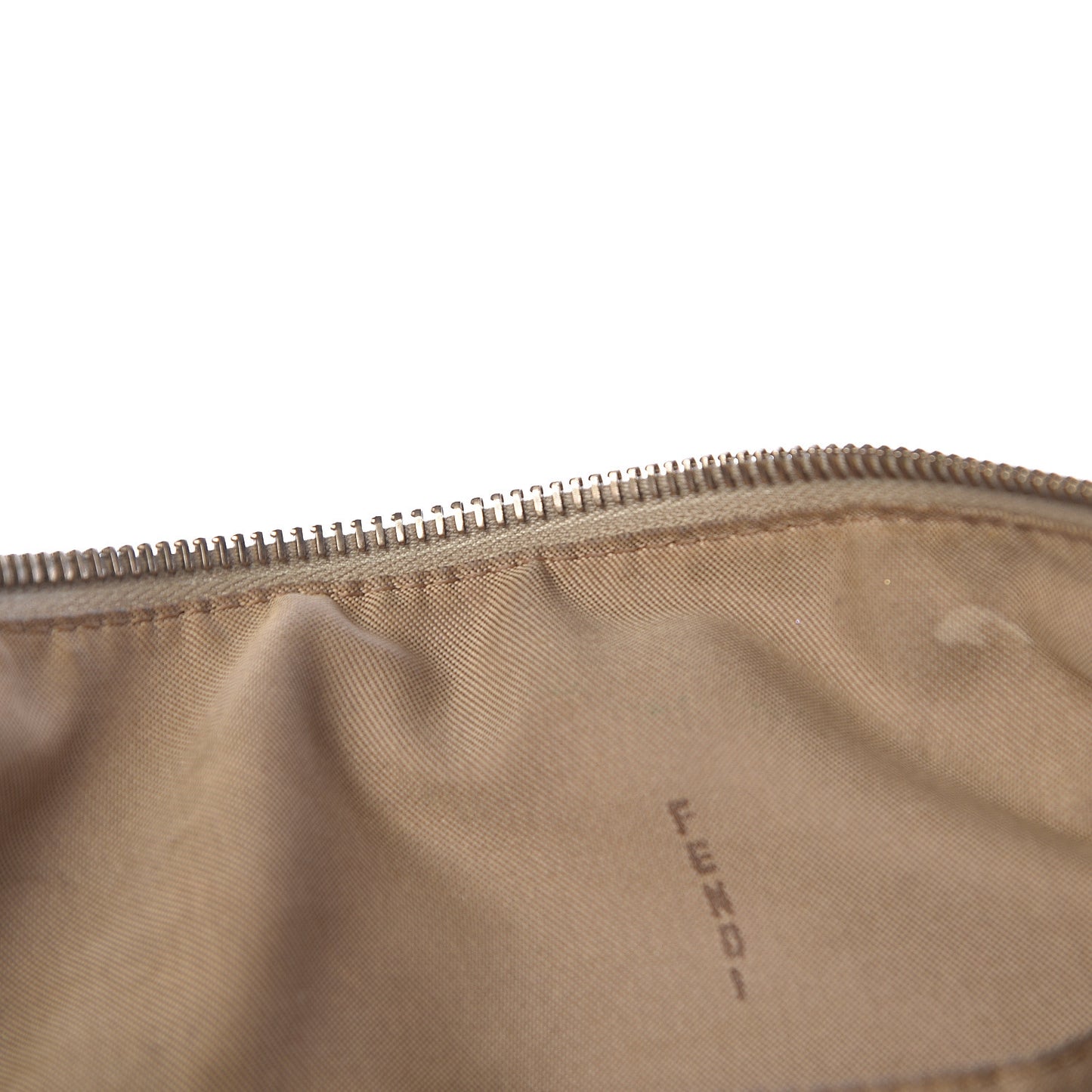 Zucchino Vitello Roll Tote Beige Tortora