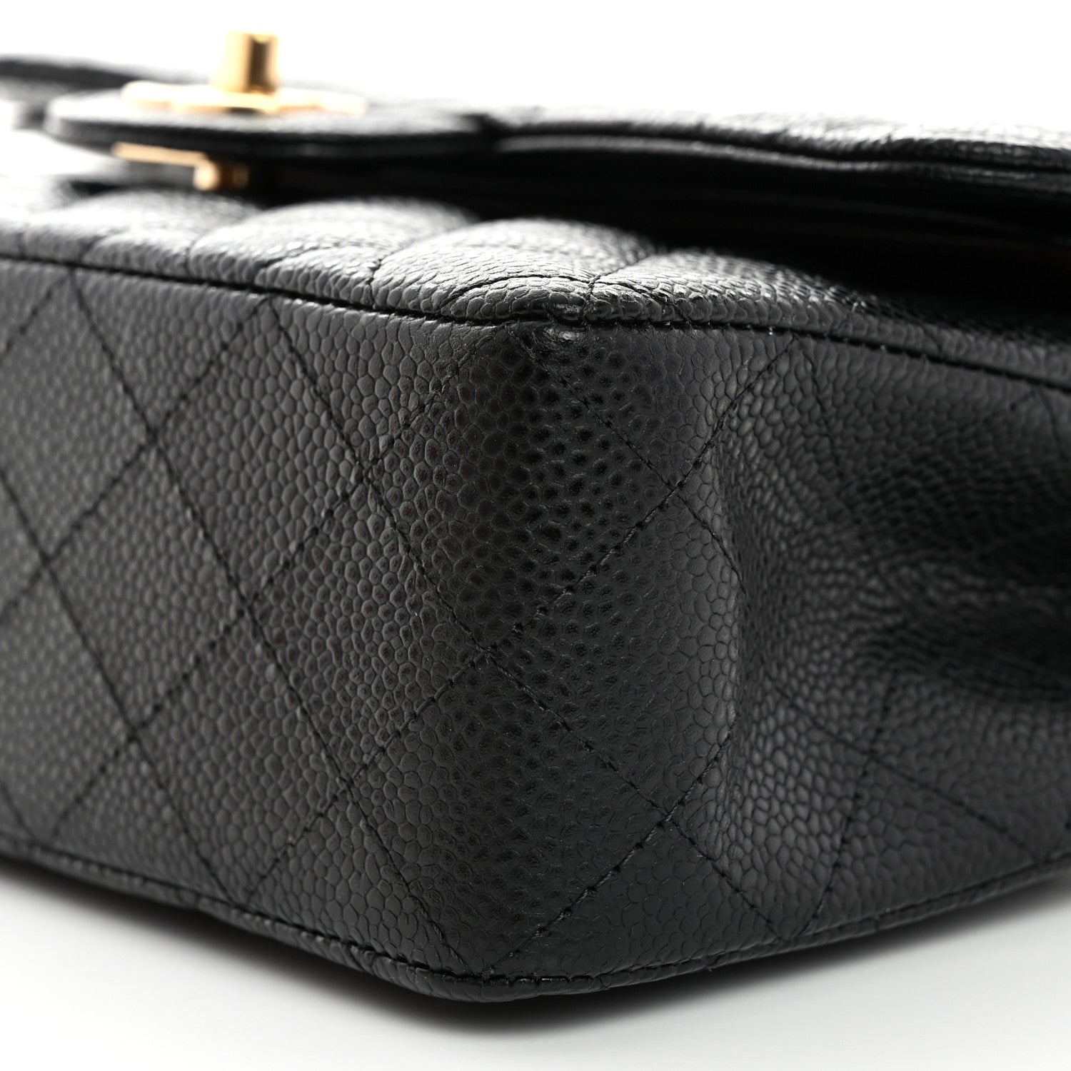 Chanel Caviar Quilted Small Double Flap Black 10 of 10