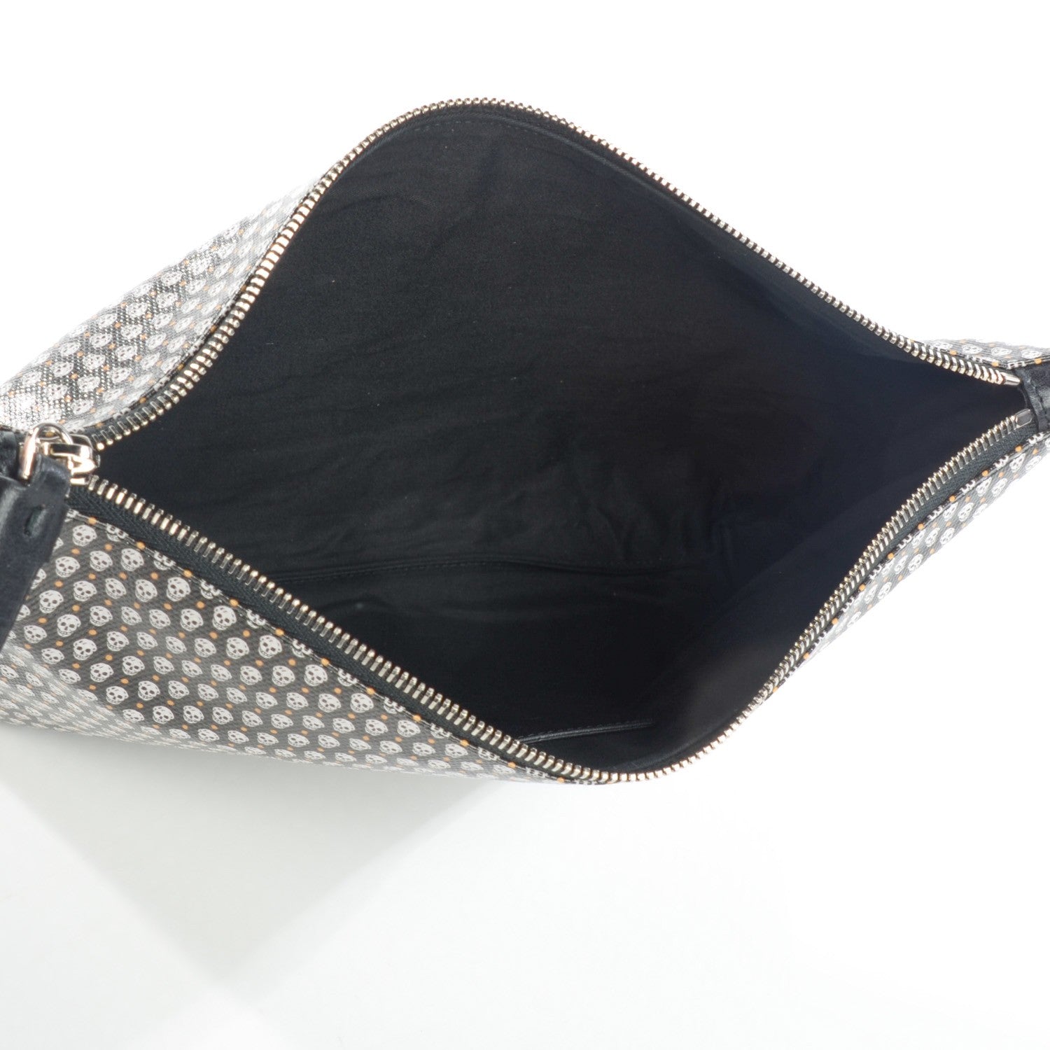 Alexander McQueen Coated Canvas Mini Skull Zipped Pouch 5 of 7