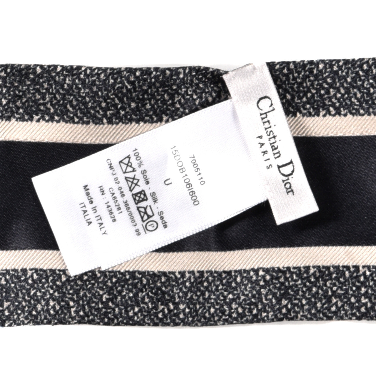 Silk Oblique Mitzah Scarf Blue