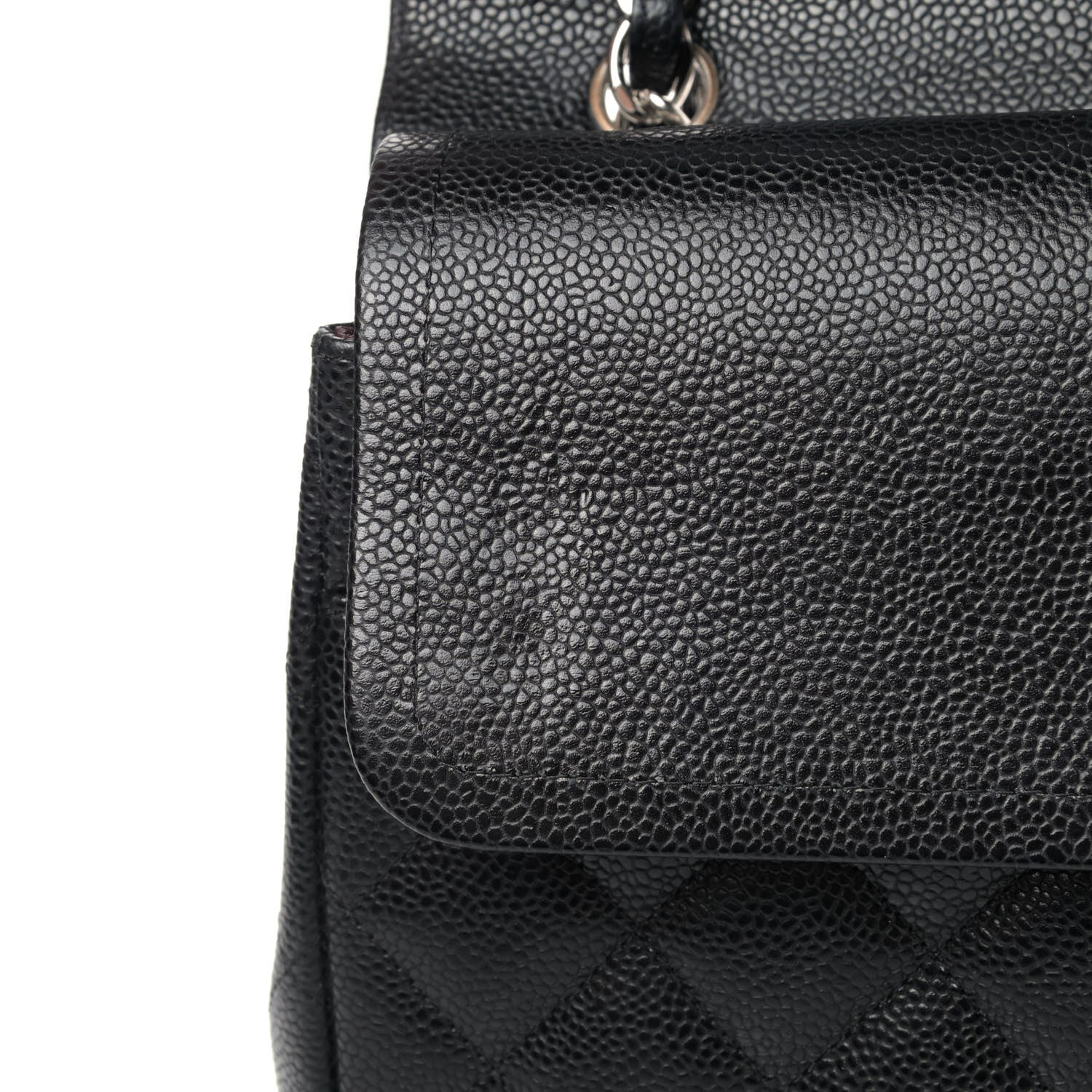 Chanel Caviar Quilted Maxi Double Flap Black 6 of 8