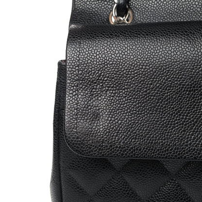 Chanel Caviar Quilted Maxi Double Flap Black 6 of 8