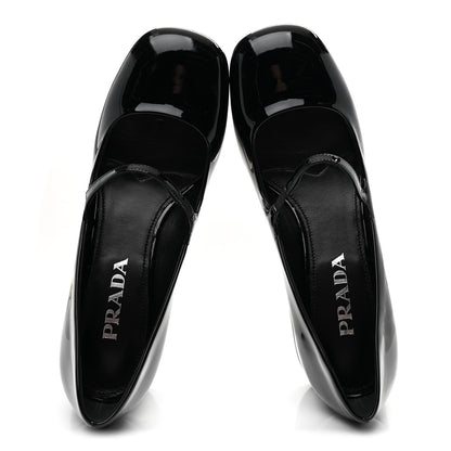 Prada Patent Mary Jane 45mm Pumps 38.5 Black 2 of 8