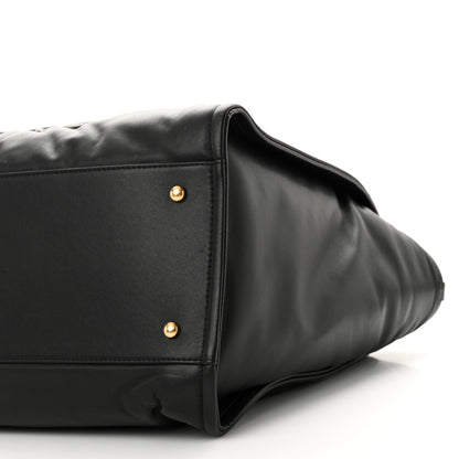 Chanel Calfskin Medium Deauville Tote Black 11 of 11