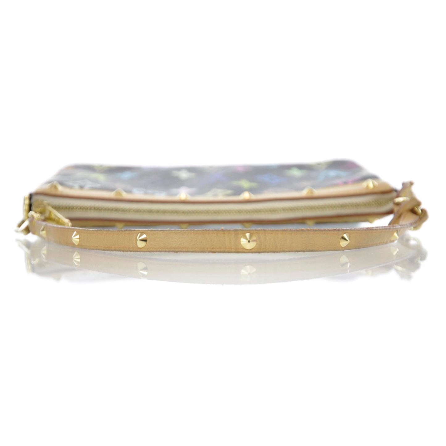 Monogram Multicolor Pochette Accessories Black