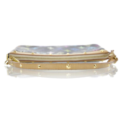 Louis Vuitton Monogram Multicolor Pochette Accessories Black 5 of 12