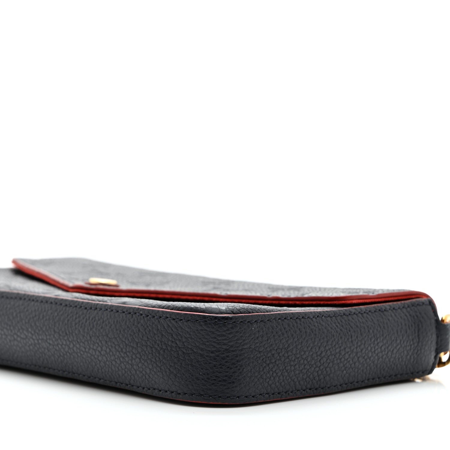 Louis Vuitton Empreinte Pochette Felicie Chain Wallet Marine Rouge 11 of 11