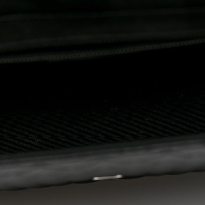 Saint Laurent Grain De Poudre Textured Mixed Matelasse Large Triquilt Monogram Monochrome Satchel Black 5 of 9