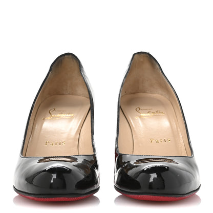 Christian Louboutin Patent Pumppie 85 Pumps 38 Black 3 of 9