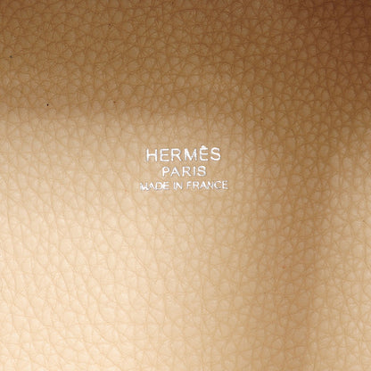 Hermes Taurillon Clemence Picotin PM Parchemin 9 of 12