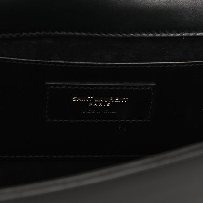 Saint Laurent Smooth Calfskin Medium Classic Monogram Kate Tassel Satchel Black 6 of 10