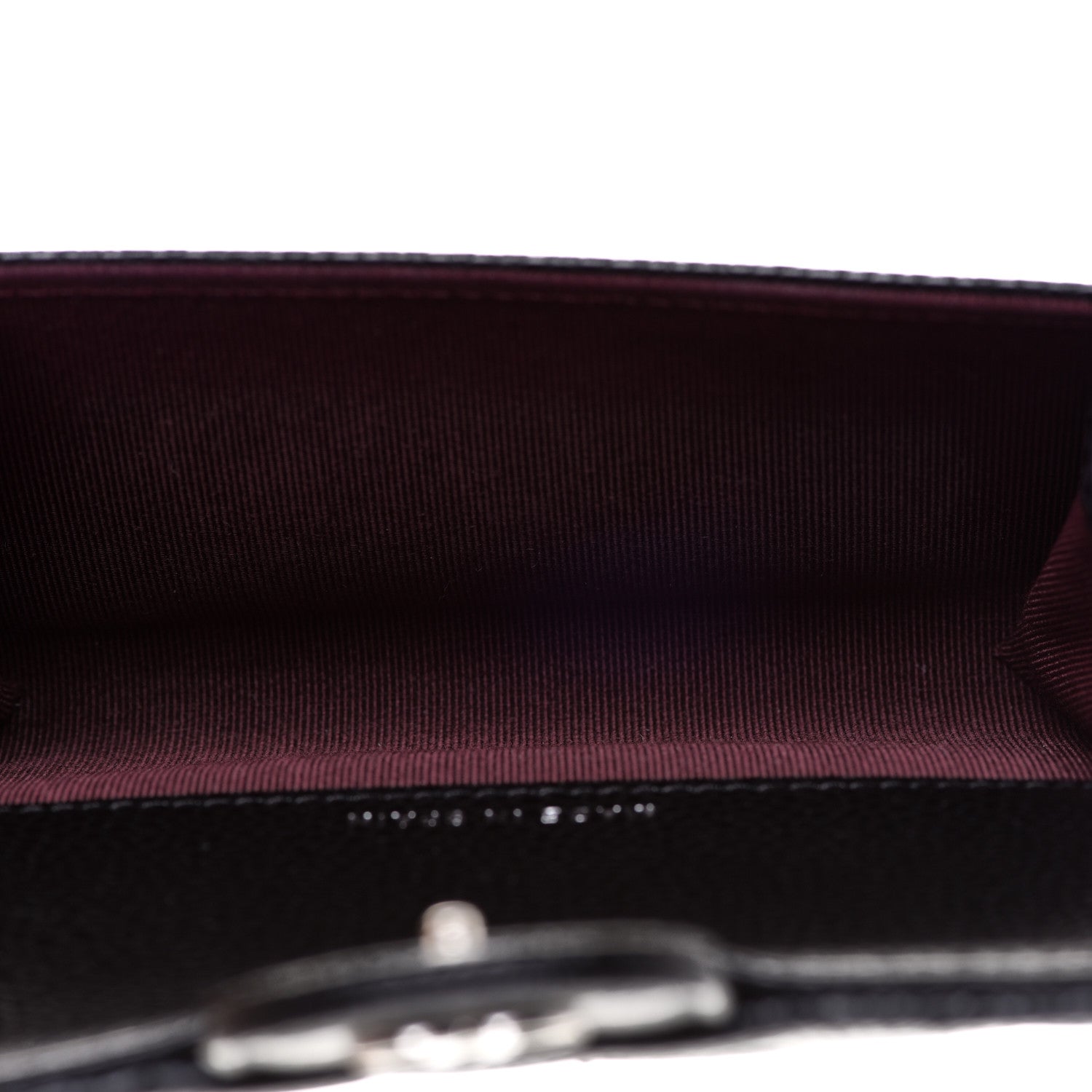 Chanel Caviar Quilted Flap Card Holder Black 5 of 9