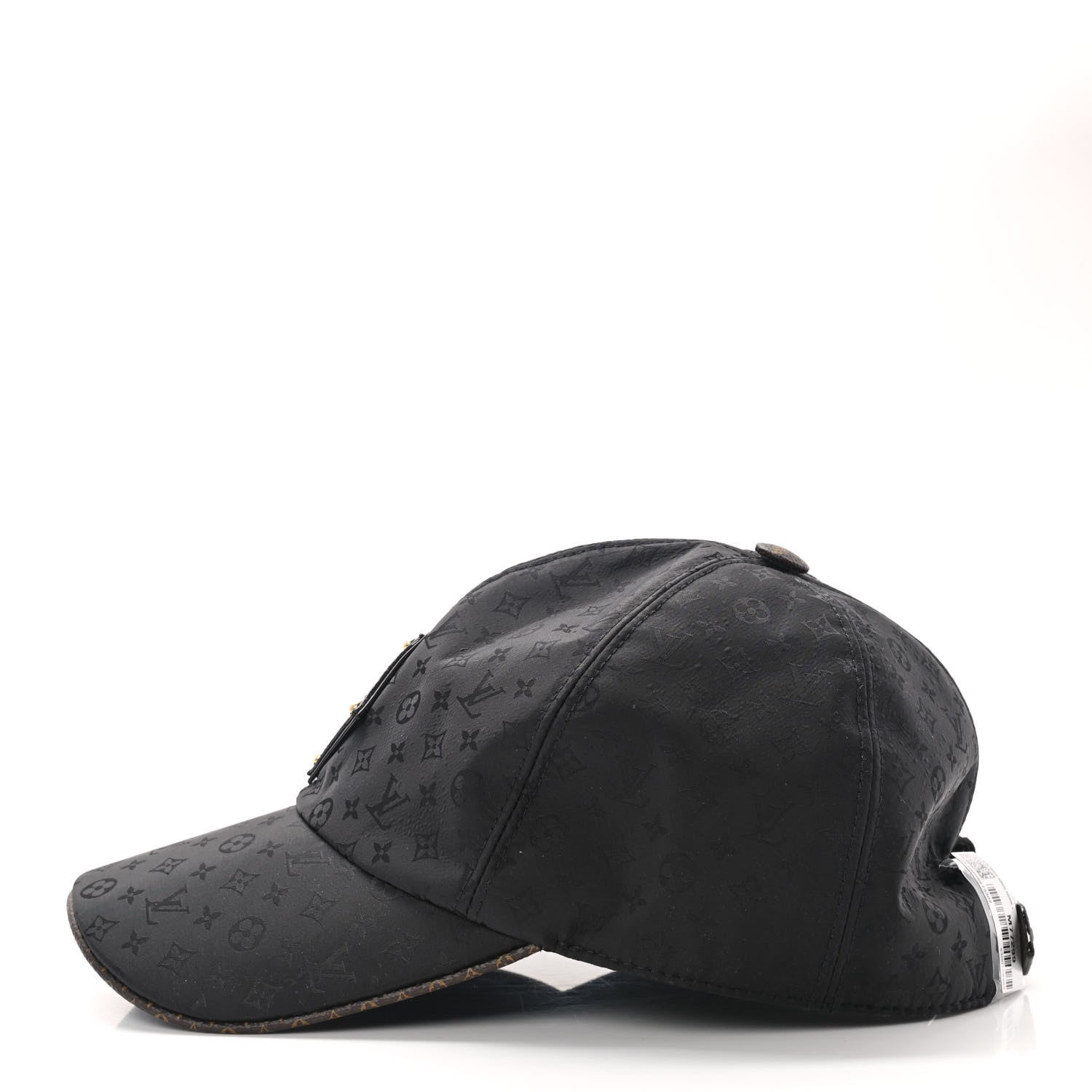 Louis Vuitton Silk Monogram Cap L Black 4 of 9