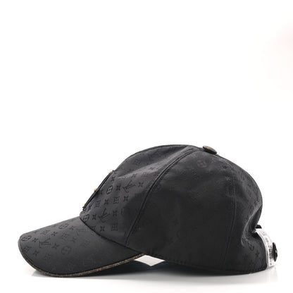 Louis Vuitton Silk Monogram Cap L Black 4 of 9