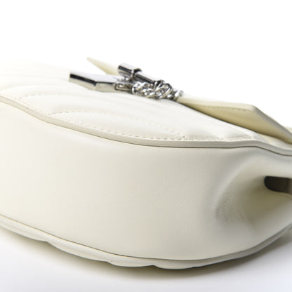 Chloe Calfskin Quilted Mini Drew Bijou Shoulder Bag Natural White 6 of 9