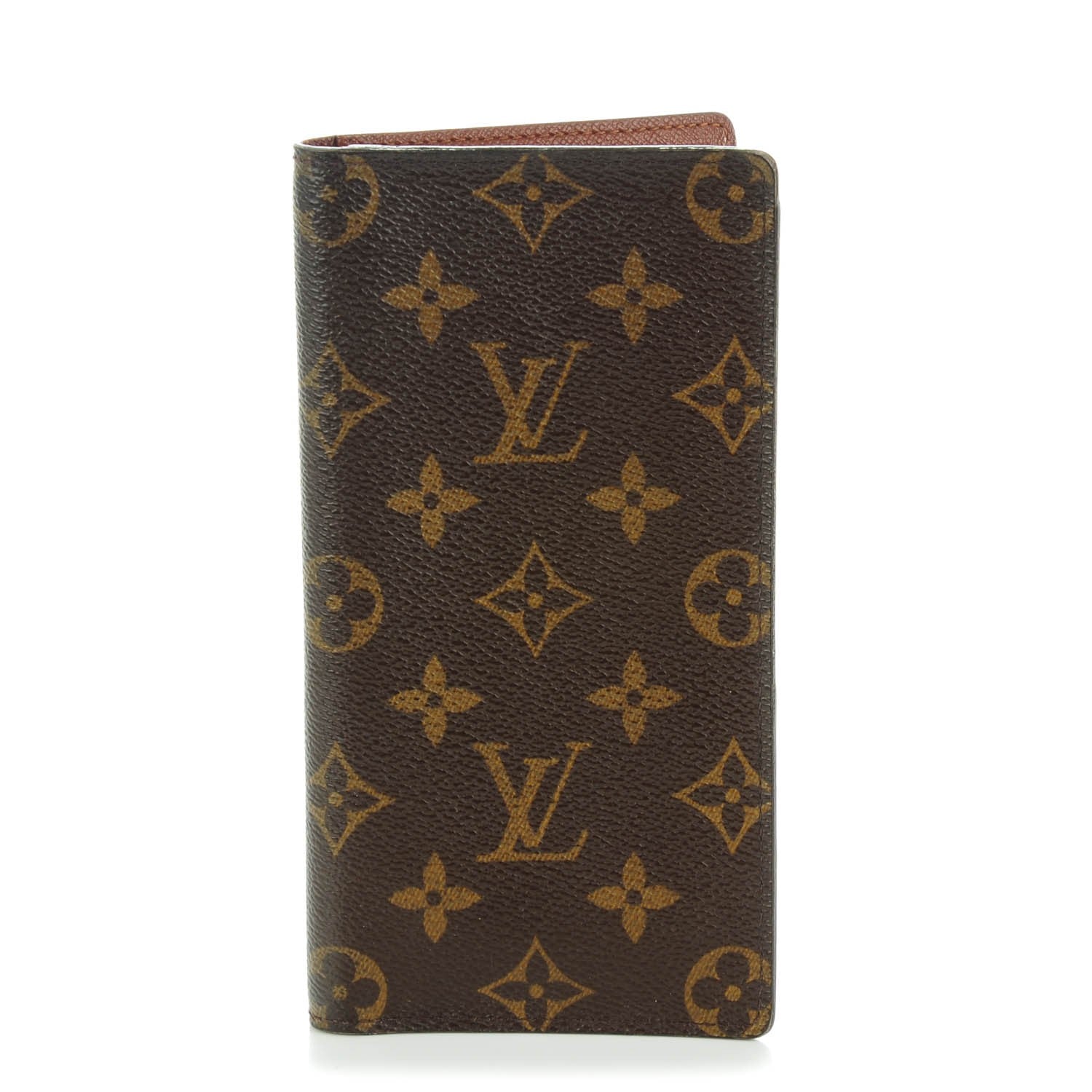 Louis Vuitton Monogram Porte Valeurs Checkbook Wallet 1 of 7