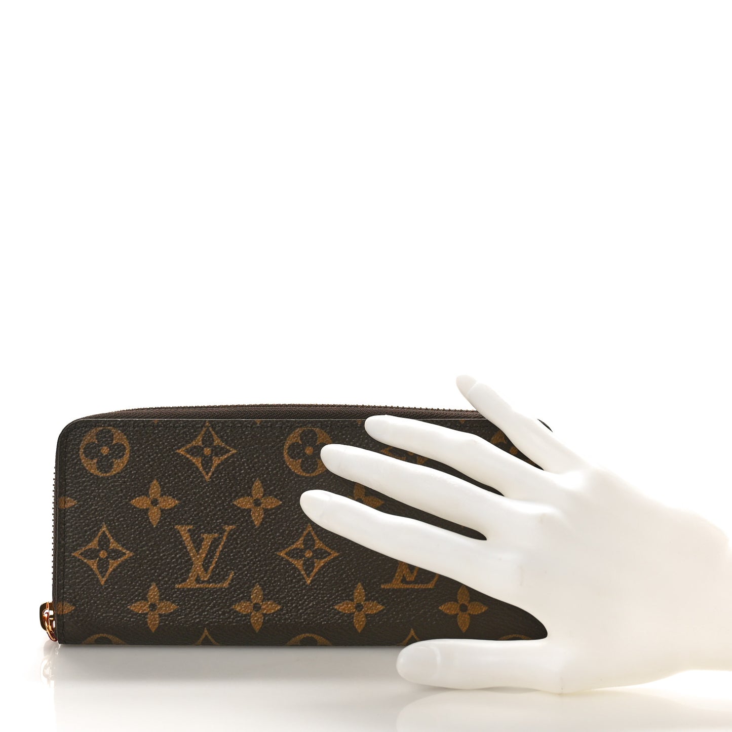 Monogram Clemence Wallet Fuchsia