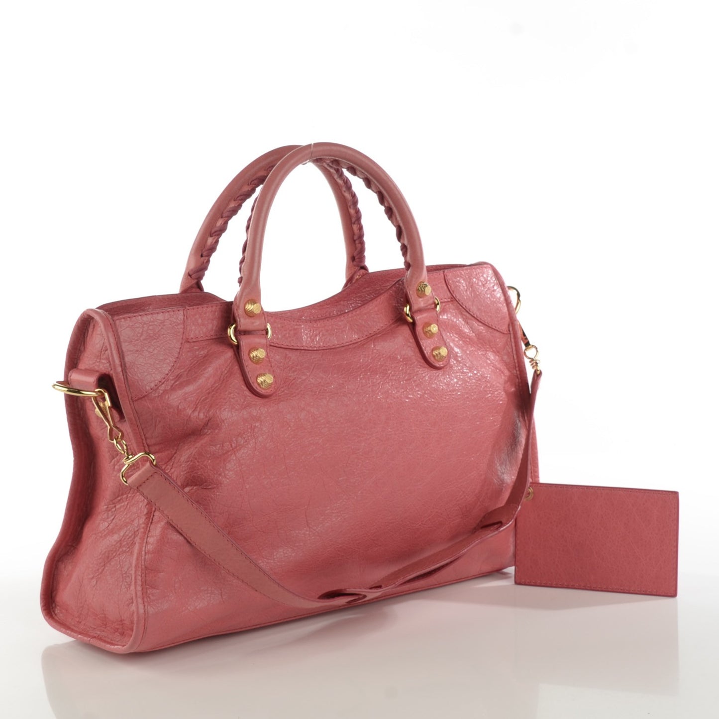 Agneau Giant 12 Gold Hardware City Rose Bombon Raspberry