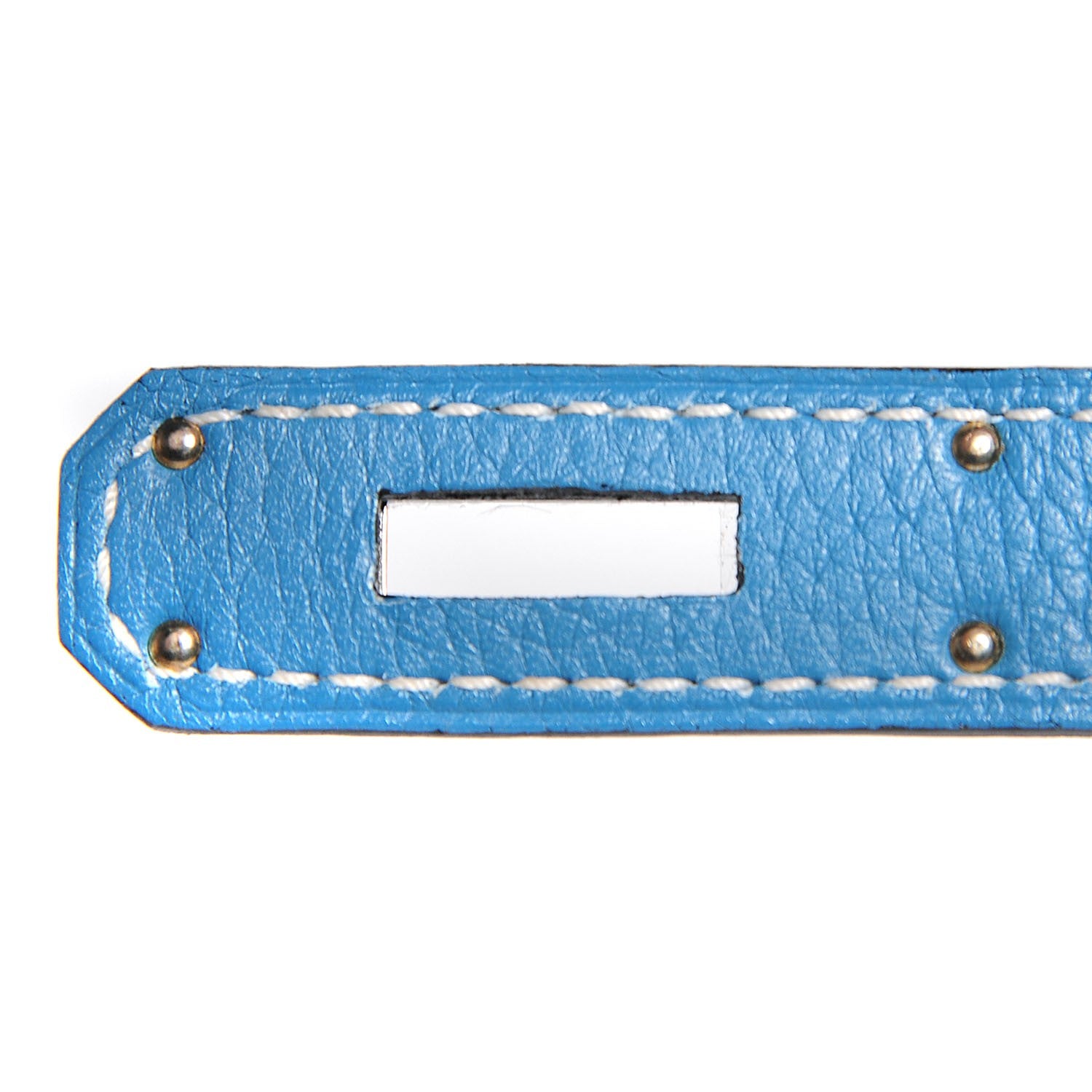 Hermes Taurillon Clemence Jypsiere 28 Blue Jean 13 of 17