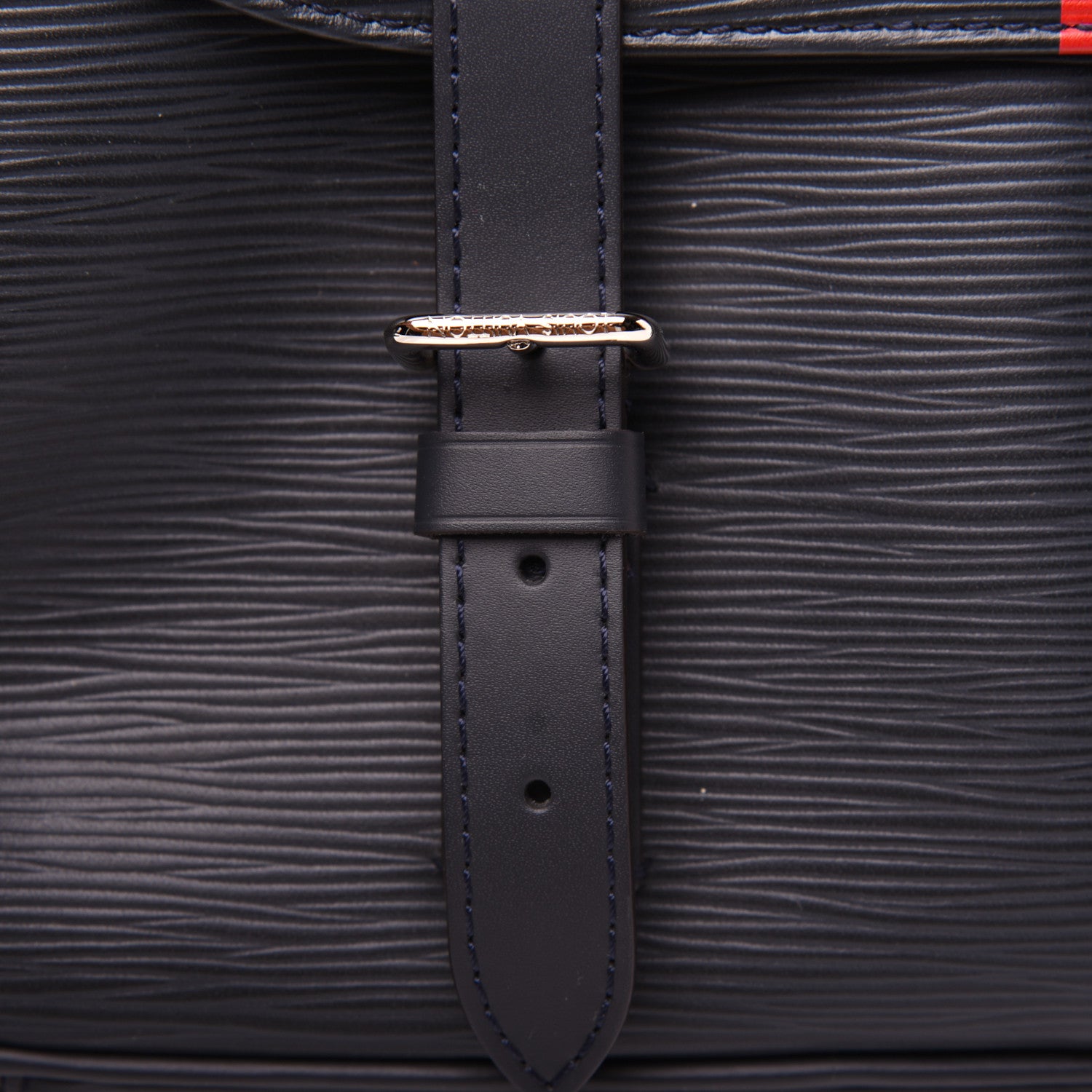 Louis Vuitton Epi Christopher Messenger Navy Stripes 15 of 16