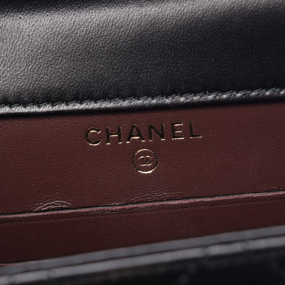 Chanel Lambskin Quilted Trendy CC Phone Holder Black 7 of 13