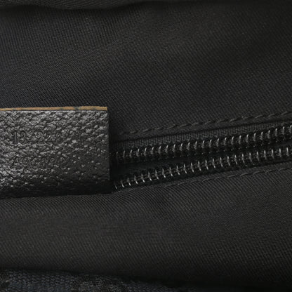 Gucci GG Monogram Small Web Handle Bucket Tote Black 7 of 13