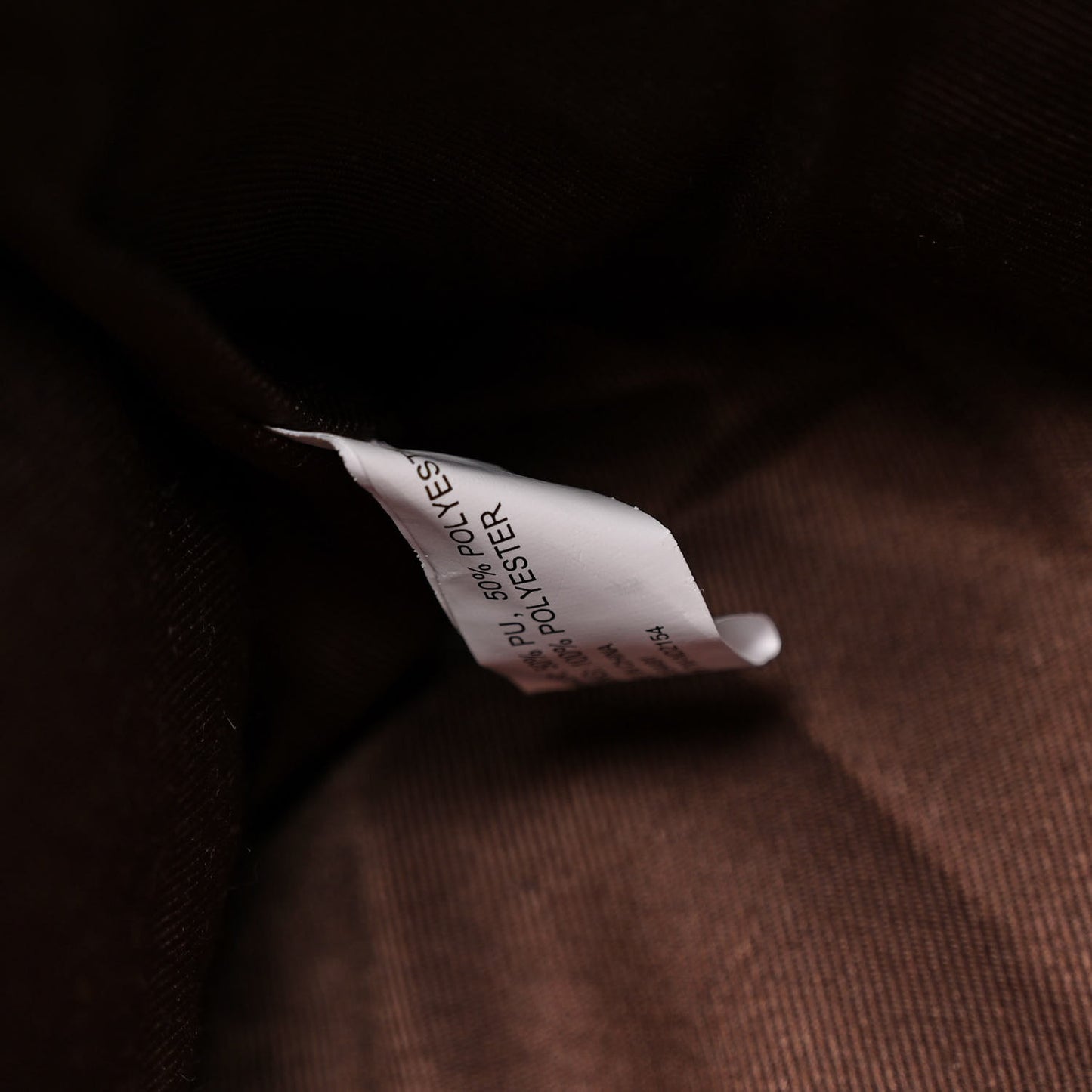 Vegan Leather Medium Shopping Bag Chocolate
