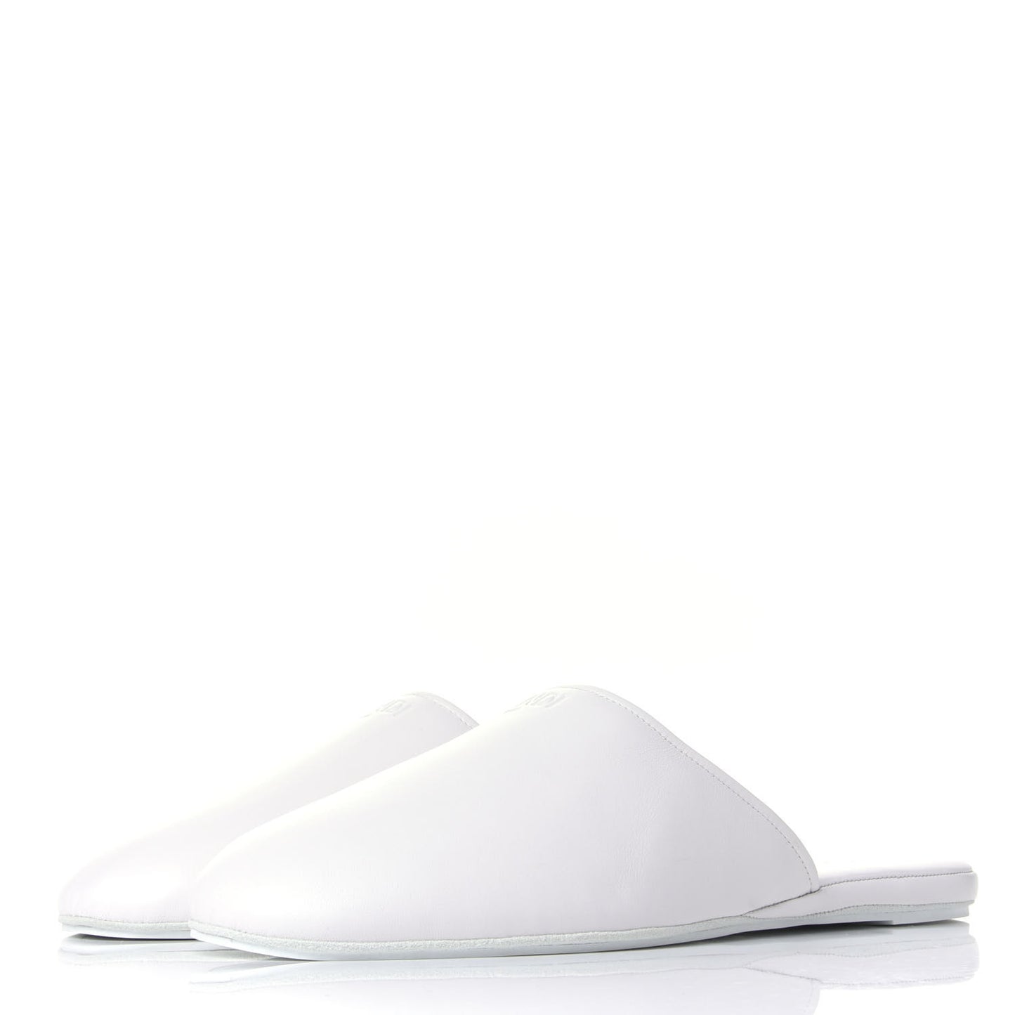 Nappa Mens Slippers 11 White