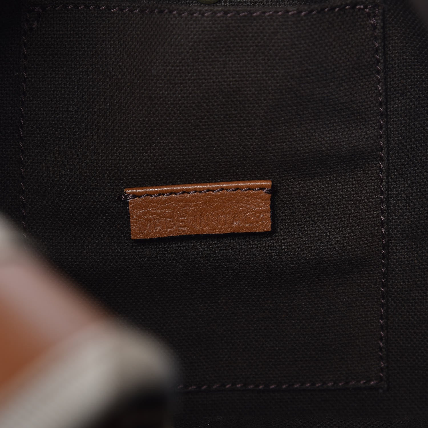 Burberry Calfskin Check Trim Hobo Brown 9 of 11