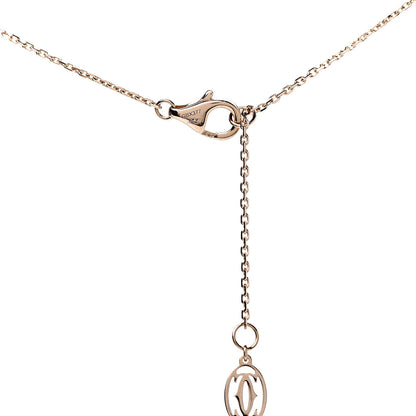 Cartier 18K Pink Gold Diamond XS D'Amour Pendant Necklace 6 of 6
