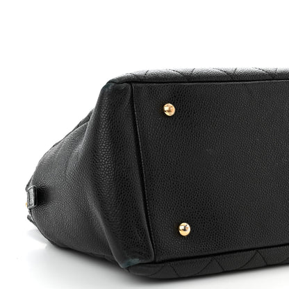 Chanel Caviar Quilted Petit Timeless Tote PTT Black 9 of 14