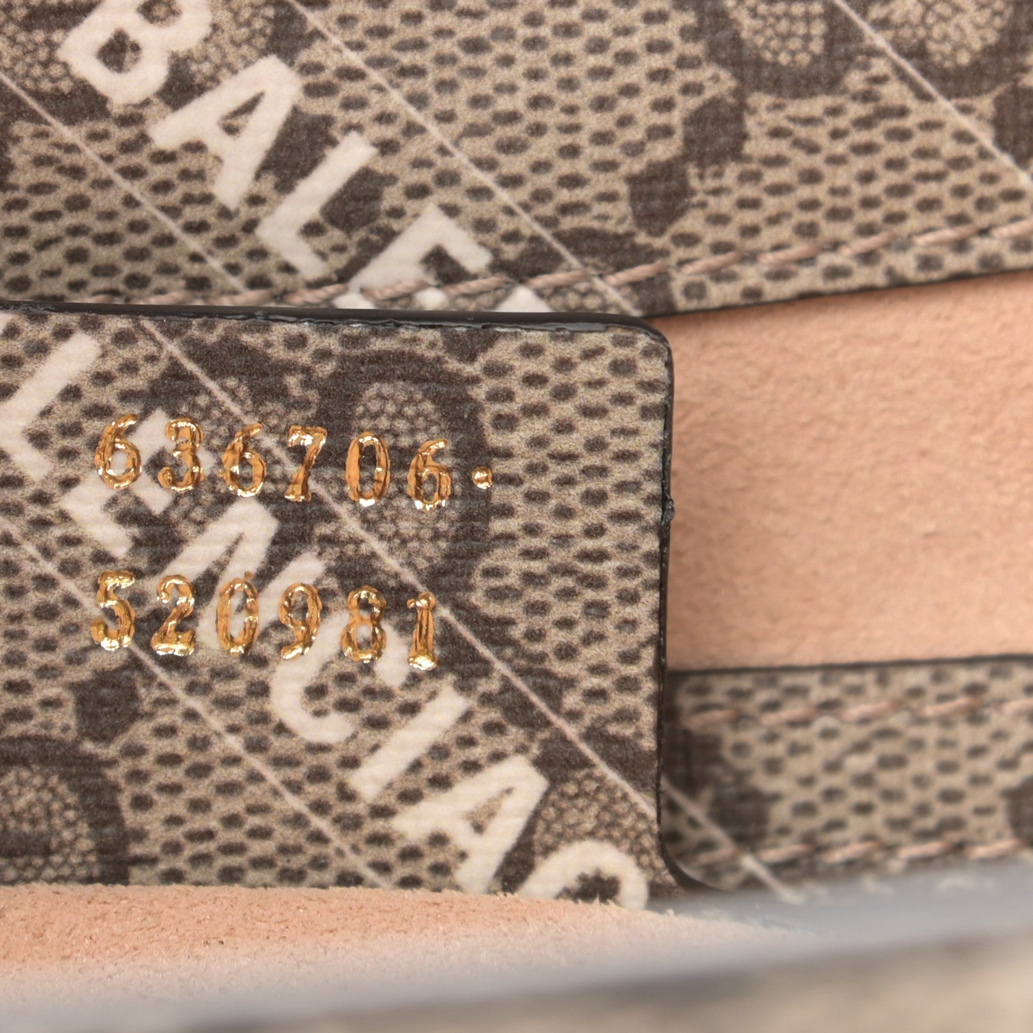 Gucci X BALENCIAGA GG Supreme Monogram Striped Logo Print Web Small Jackie 1961 Hobo Beige Ebony Mystic White 7 of 10