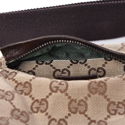 Gucci GG Monogram Double Pocket Belt Bag Dark Brown 10 of 10