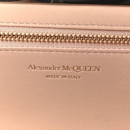 Alexander McQueen Nappa Skull Four Ring Knuckle Wallet On Chain Red 7 of 9