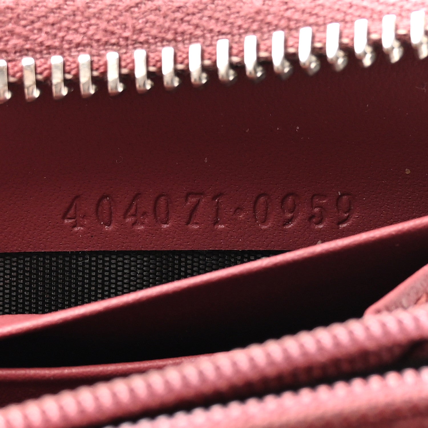Gucci GG Supreme Monogram Blooms Zip Around Wallet Beige Multicolor Dry Rose 7 of 12