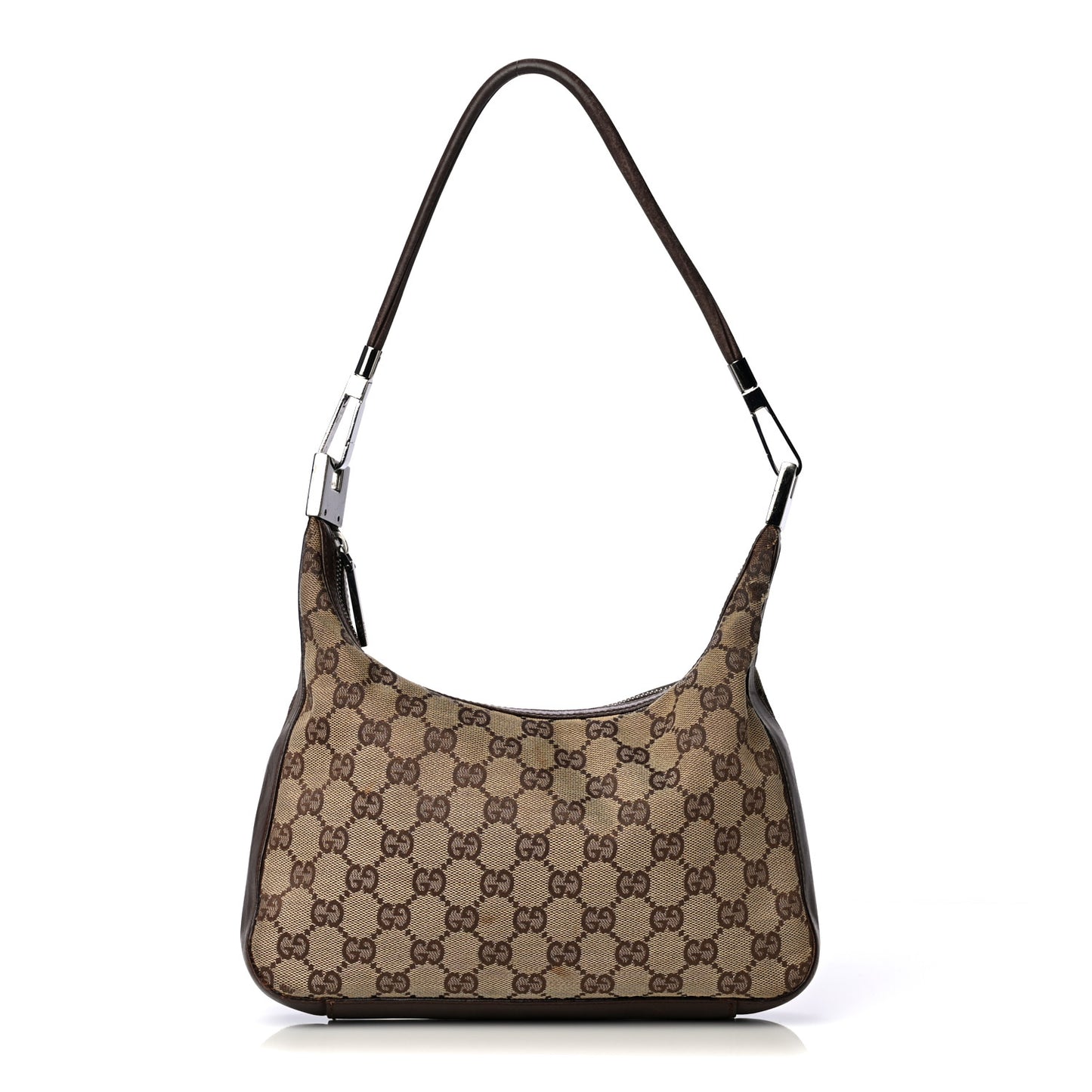 Monogram GG Small Clasp Hobo Brown