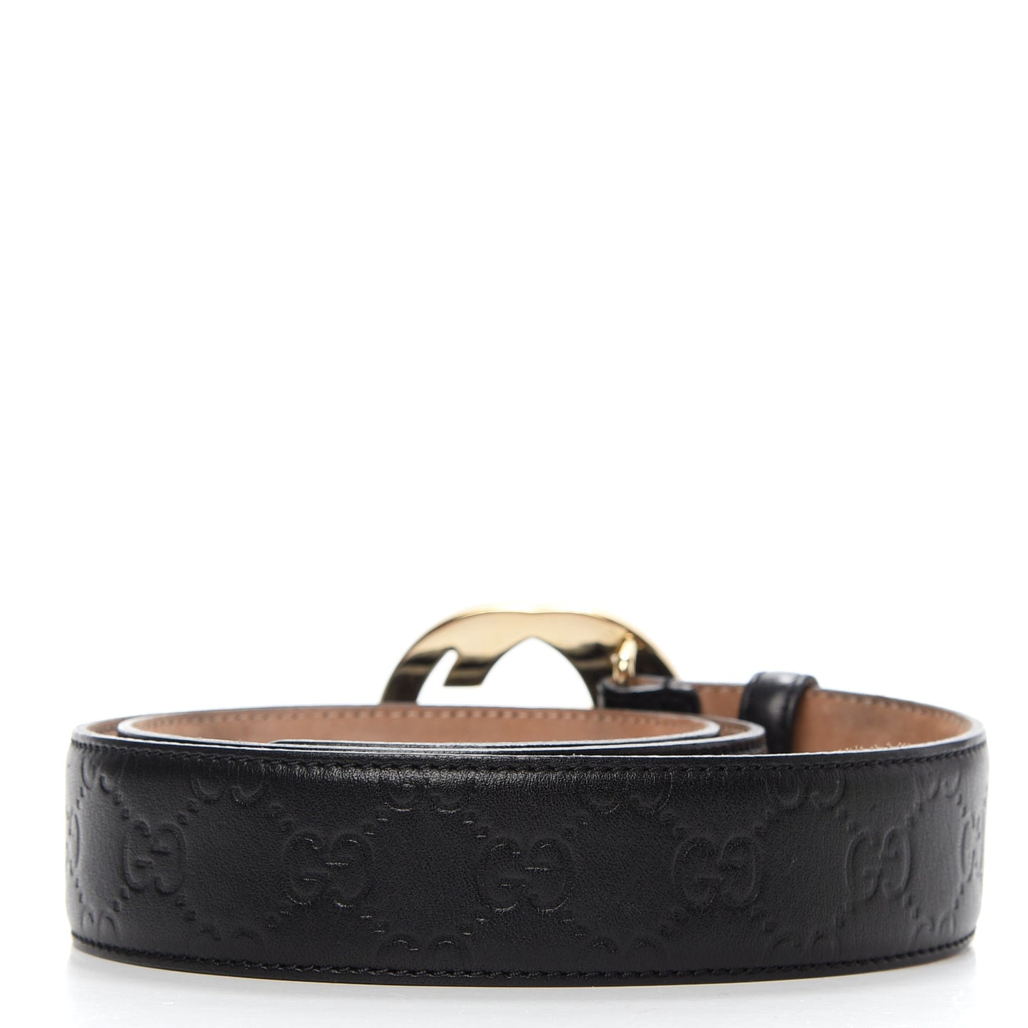 Guccissima Interlocking G 40mm Belt 90 36 Black