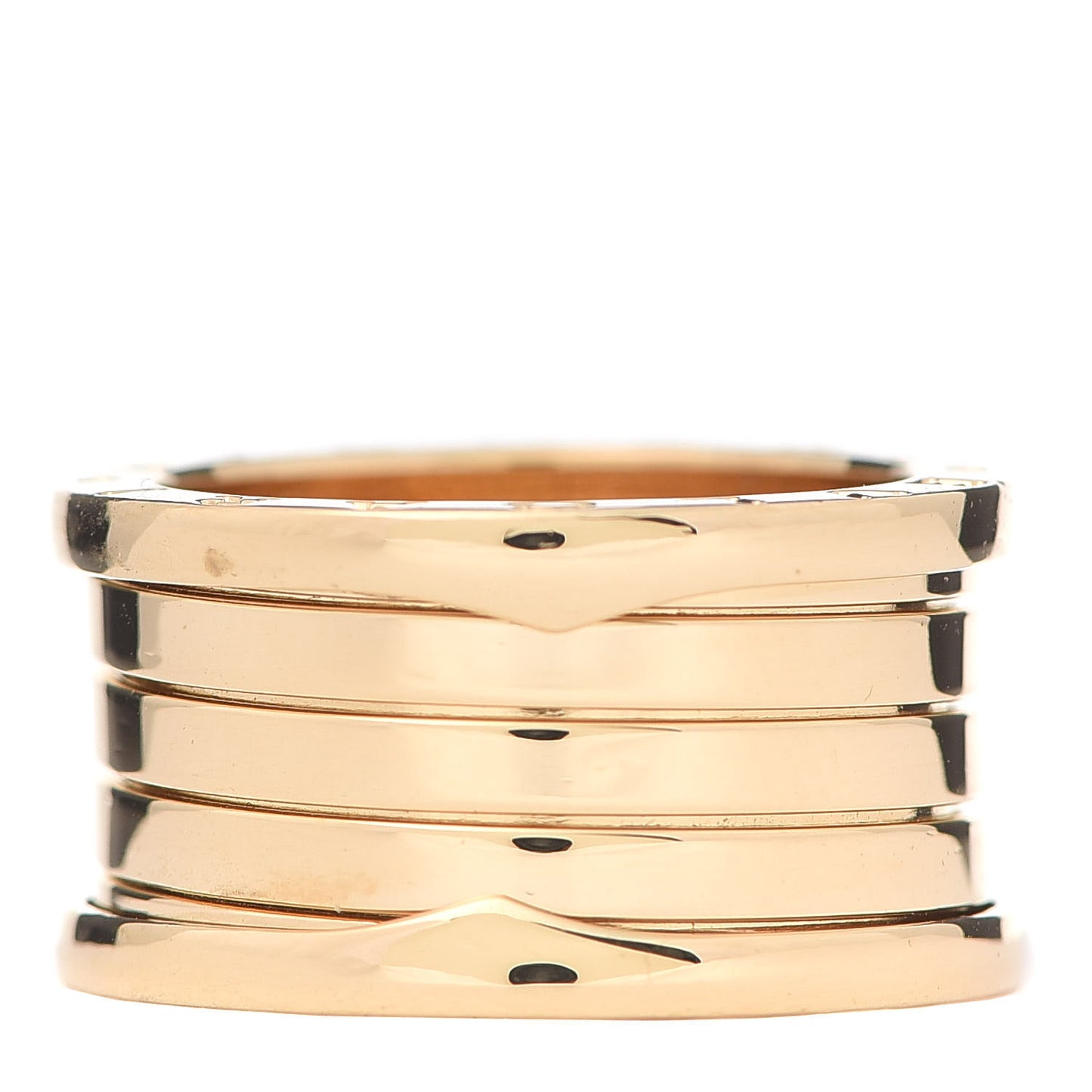 18K Yellow Gold B.Zero1 Four-Band Ring 55 7.25