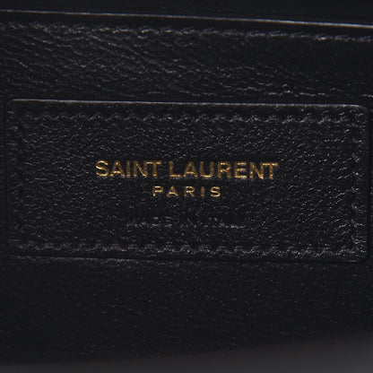 Saint Laurent Smooth Calfskin Manhattan Shoulder Bag Black 6 of 8