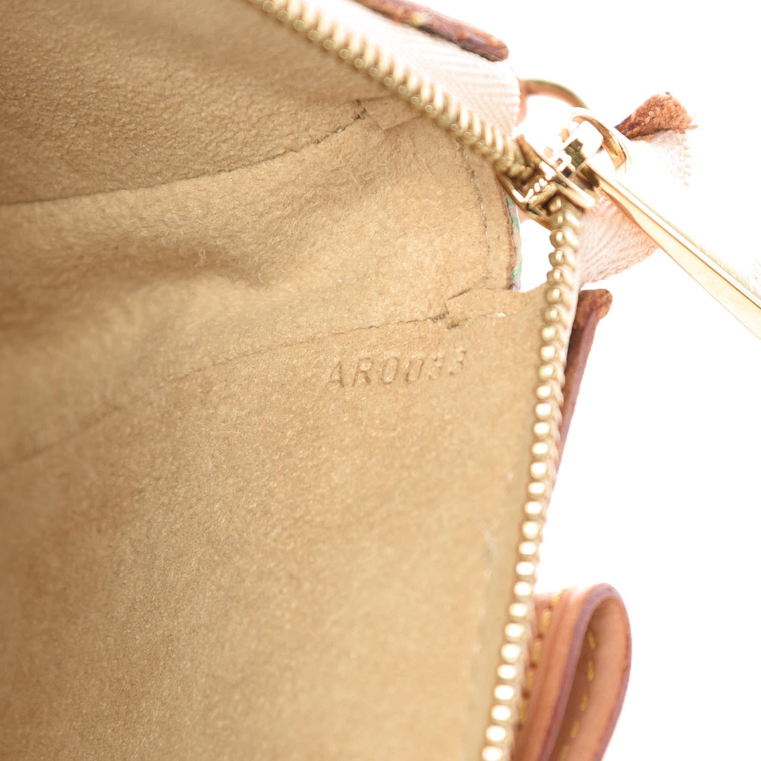 Louis Vuitton Monogram Cherry Blossom Pochette Accessories Brown 7 of 10